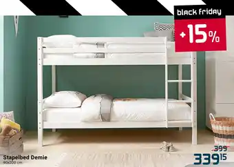 Beddenreus Stapelbed Demie aanbieding