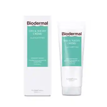 De Online Drogist Biodermal Dag & Nachtcrème Alle Huidtypen Tube aanbieding
