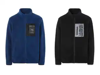 Lidl LIVERGY Heren fleece jas aanbieding