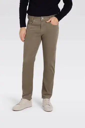 Wehkamp MAC modern fit broek lichtbruin aanbieding