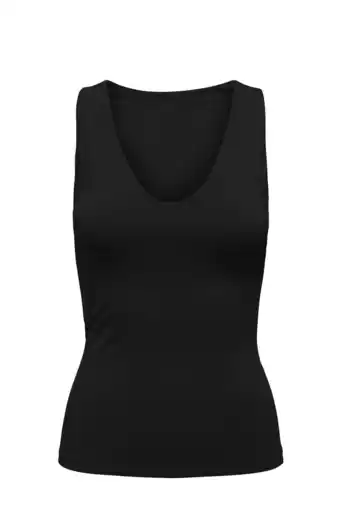 Wehkamp ONLY CARMAKOMA reversible top CAREA zwart aanbieding