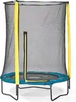 Bol.com Plum Trampoline met veiligheidsnet - 137 cm - Junior Minions - Met geluid aanbieding