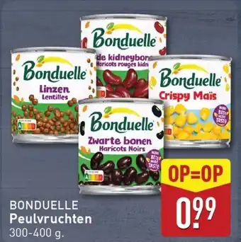 ALDI BONDUELLE Peulvruchten aanbieding