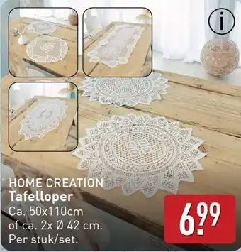 ALDI HOME CREATION Tafelloper aanbieding