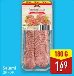 ALDI Salami aanbieding