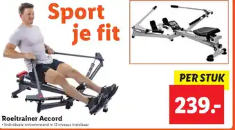 Lidl Roeitrainer Accord aanbieding