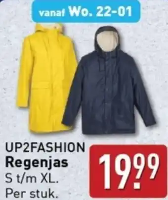 ALDI UP2FASHION Regenjas aanbieding
