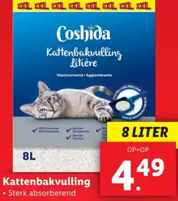 Lidl Kattenbakvulling aanbieding