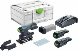 Bol.com Festool RTSC 400 30 I-Plus Accu Vlakschuurmachine 18V 3.0Ah in Systainer - 577686 aanbieding