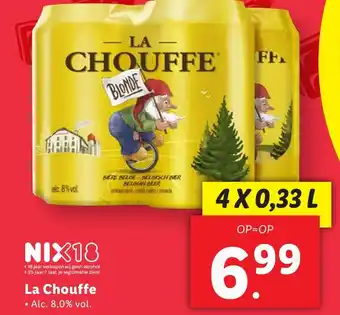 Lidl La Chouffe aanbieding