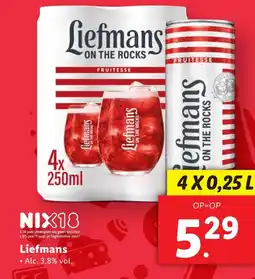 Lidl Liefmans aanbieding