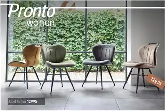 Pronto wonen Stoel Tantini aanbieding