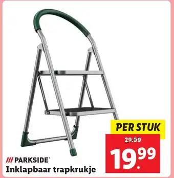 Lidl Inklapbaar trapkrukje aanbieding