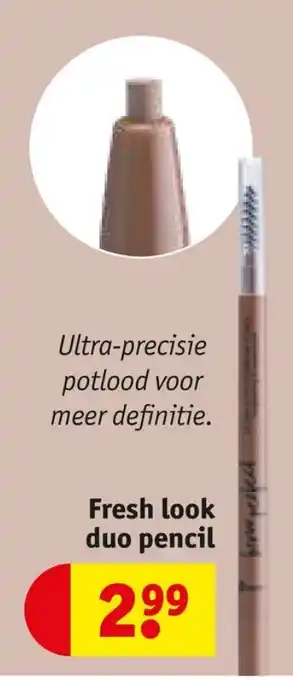 Kruidvat Fresh look duo pencil aanbieding