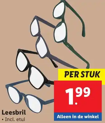 Lidl Leesbril aanbieding