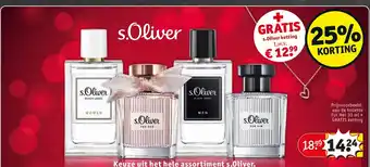 Kruidvat Keuze uit het hele assortiment s. Oliver aanbieding