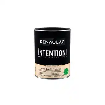 Praxis Renaulac muur- en plafondverf Intention Feelin' Good extra mat 1L aanbieding