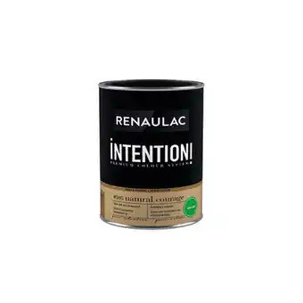 Praxis Renaulac muur- en plafondverf Intention Natural Courage extra mat 1L aanbieding