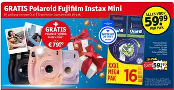 Kruidvat Gratis Polaroid Fujifilm Instax Mini aanbieding