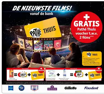 Kruidvat Pathe Thuis voucher t.w.v. 2 films aanbieding