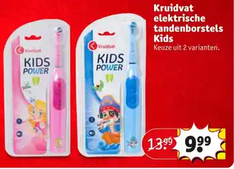 Kruidvat Elektrische tandenborstels Kids aanbieding