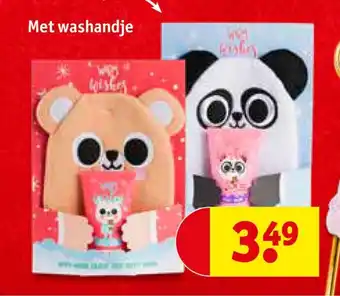 Kruidvat Met washandje aanbieding