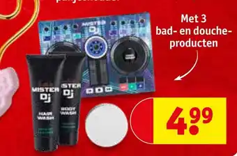 Kruidvat Met 3 bad-en douche- producten aanbieding