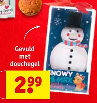 Kruidvat Gevuld met douchegel aanbieding