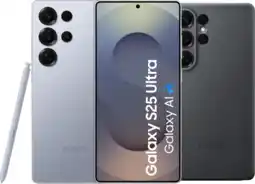 Coolblue Samsung Galaxy S25 Ultra 1TB Zilver 5G + Samsung Kindsuit Back Cover Zwart aanbieding