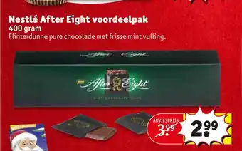 Kruidvat Nestle After Eight voordeelpak 400g aanbieding