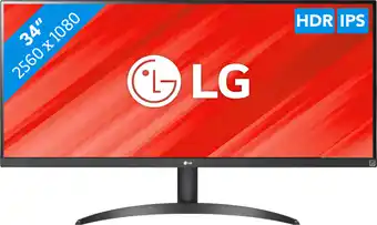 Coolblue LG UltraWide 34WQ500-B aanbieding