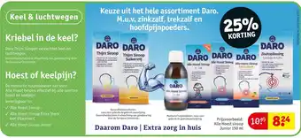 Kruidvat Prijsvoorbeeld: Alle Hoest siroop Junior 150ml aanbieding