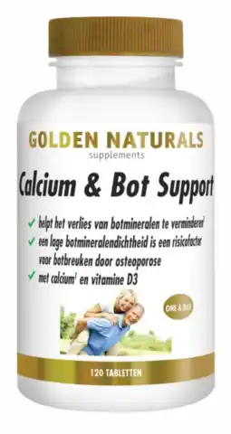 De Online Drogist Golden Naturals Calcium & Bot Tabletten aanbieding