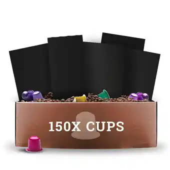 Koffievoordeel.nl Mysterypakket - 150 koffiecups aanbieding