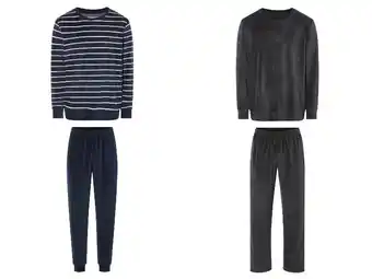 Lidl LIVERGY Heren badstof pyjama aanbieding