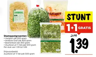 Vomar Voordeelmarkt Stamppotgroenten aanbieding