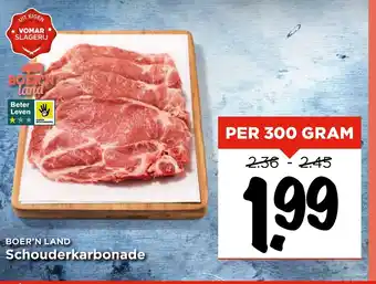 Vomar Voordeelmarkt Schouderkarbonade aanbieding