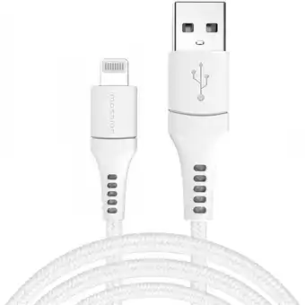 ANWB Imoshion Lightning naar USB kabel 3 meter Wit aanbieding