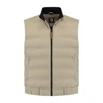 ANWB Travelin' Magnus Heren bodywarmer Taupe aanbieding