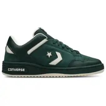 Foot Locker Converse Weapon Ox Heren Schoenen - Groen - Maat: 40 - Nubuck - Foot Locker aanbieding