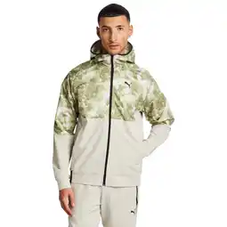 Foot Locker Puma tech Heren Hoodies - Beige - Maat: M - Katoen French Terry - Foot Locker aanbieding