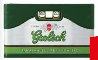 Coop Grolsch pils krat 24 flesjes a 300ml aanbieding