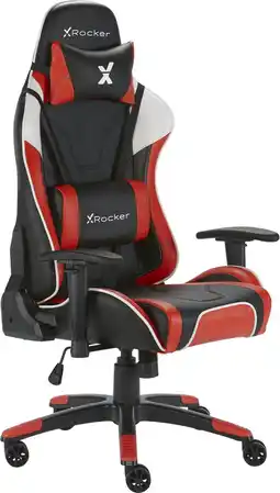 Bol.com X Rocker Agility Ergonomische Gamestoel - Bureaustoel - eSport - Rood/Zwart aanbieding