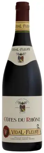 Gall & Gall Vidal-Fleury Côtes du Rhône 75CL Wijn aanbieding