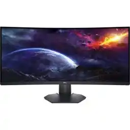 Bol.com Dell S3422DWG 34-inch gebogen WQHD-monitor aanbieding