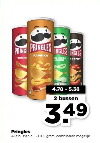 PLUS Pringles aanbieding