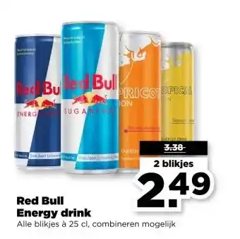 PLUS Red Bull aanbieding