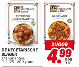 Dekamarkt De vegetarische slager aanbieding