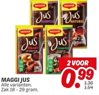 Dekamarkt Maggi jus aanbieding