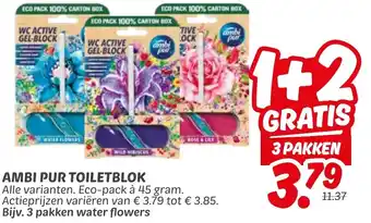 Dekamarkt Ambi pur toiletblok aanbieding